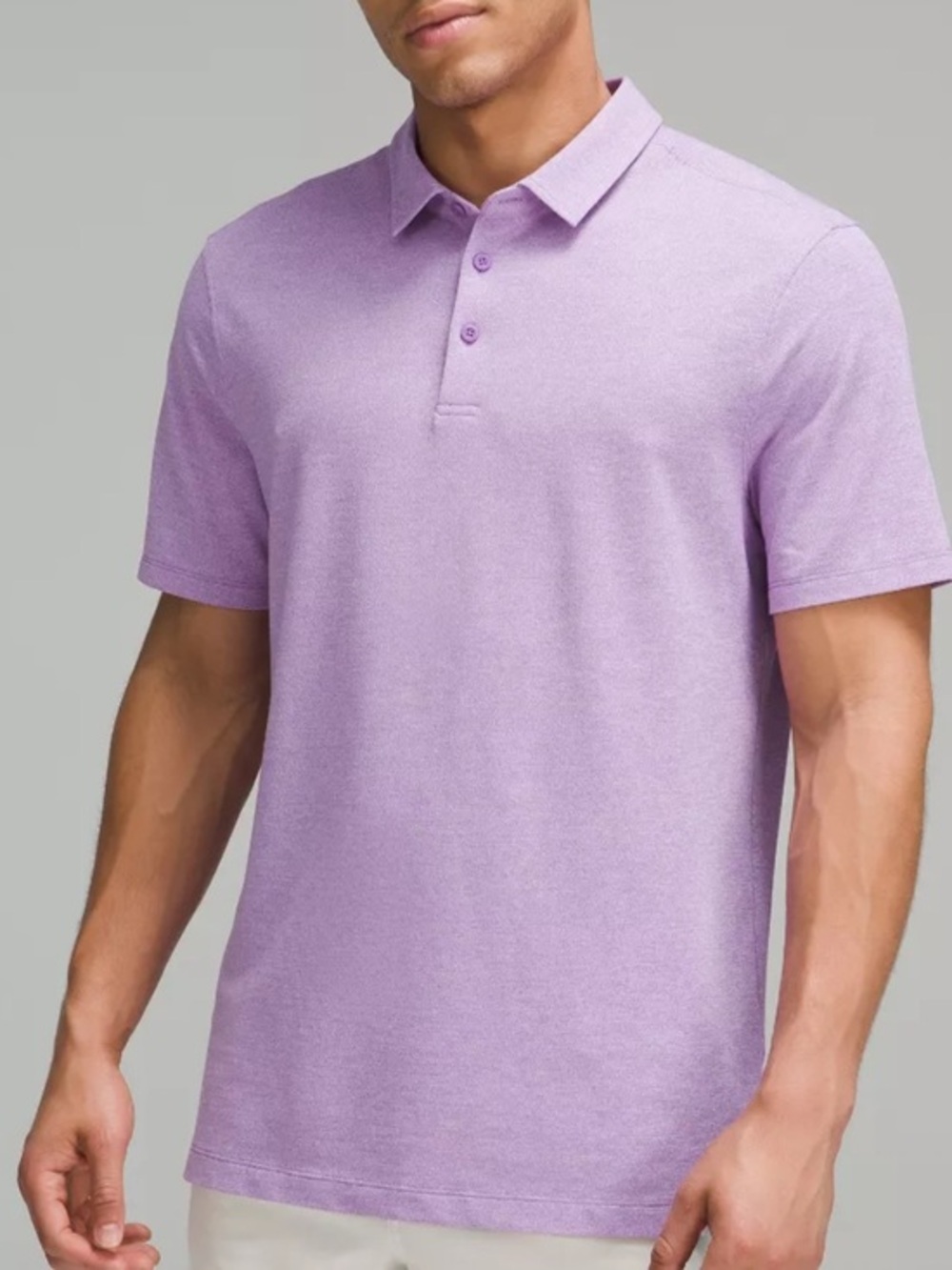Lululemon Evolution Short Sleeve Polo Shirt *Pique Fabric - Small